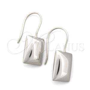 Arete Colgante 02.395.0022 Plata Rodinada, Pulido, Tono Plateado
