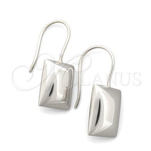 Arete Colgante 02.395.0022 Plata Rodinada, Pulido, Tono Plateado