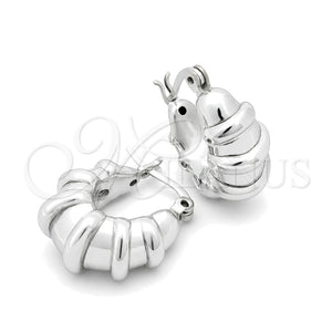 Argolla Pequeña 02.395.0034.20 Plata Rodinada, Pulido, Tono Plateado