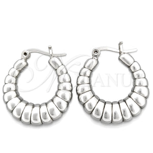 Argolla Mediana 02.395.0036.30 Plata Rodinada, Pulido, Tono Plateado