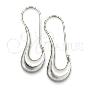 Argolla Mediana 02.395.0044.35 Plata Rodinada, Pulido, Tono Plateado