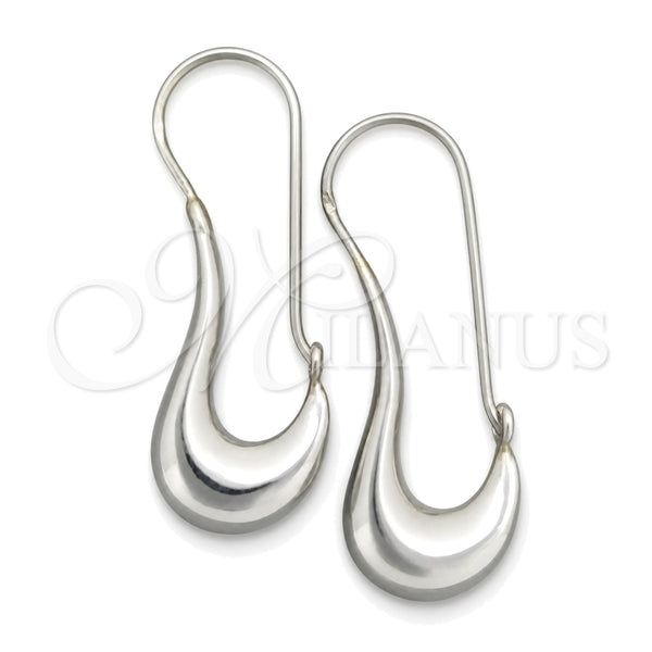 Argolla Mediana 02.395.0044.35 Plata Rodinada, Pulido, Tono Plateado