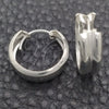 Argolla Pequeña 02.399.0020.16 Plata Rodinada, Pulido, Tono Plateado