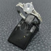 Anillo de Boda 01.398.0019.06 Plata Rodinada, con Zirconia Cubica Blanca, Pulido, Tono Plateado (Tamaño 6)