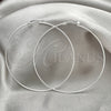 Argolla Grande 02.389.0187.70 Plata Rodinada, Diseño de Hueco, Pulido, Tono Plateado