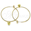 Argolla Mediana 02.63.2744.2.50 Oro Laminado, Pulido, Tono Dorado
