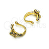Earcuff 02.213.0376.1 Oro Laminado, Diseño de Mariposa, con Multicolor Micro Pave, Pulido, Tono Dorado