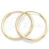 Argolla Pequeña 02.58.0081.15 Oro Laminado, Pulido, Tono Dorado