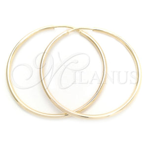 Argolla Pequeña 02.58.0081.30 Oro Laminado, Pulido, Tono Dorado