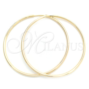 Argolla Pequeña 02.58.0081.40 Oro Laminado, Pulido, Tono Dorado