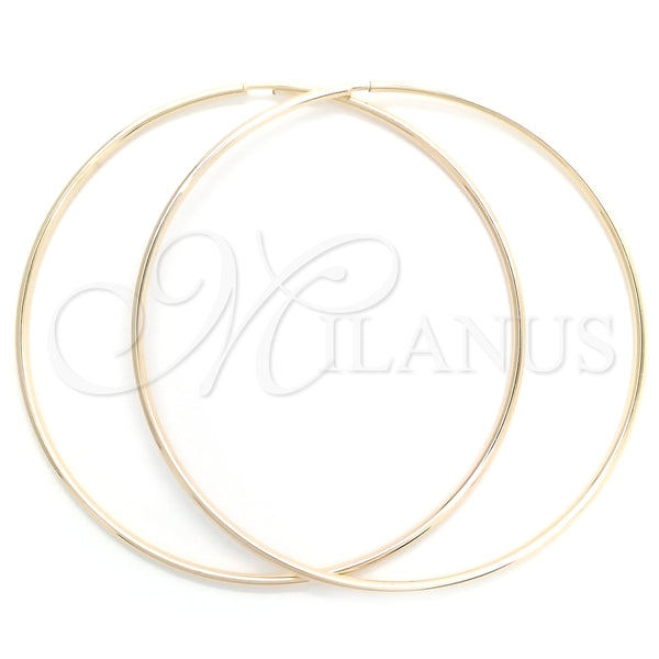 Argolla Pequeña 02.58.0081.60 Oro Laminado, Pulido, Tono Dorado