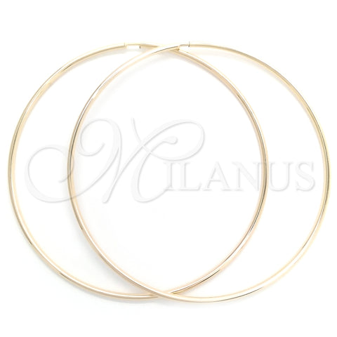 Argolla Pequeña 02.58.0081.60 Oro Laminado, Pulido, Tono Dorado