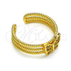 Anillo Multi Piedra 01.310.0022 Oro Laminado, Diseño de Mariposa, con Blanca Micro Pave, Pulido, Tono Dorado (One size fits all)