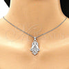 Dije Religioso 05.398.0014 Plata Rodinada, Diseño de Mano de Dios, Pulido, Crudo