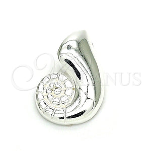 Dije Elegante 05.398.0050 Plata Rodinada, Pulido, Crudo
