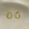 Argola de Niño 5.134.014.06 Oro Laminado, Pulido, Tono Dorado