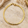 Pulsera Básica 03.02.0084.07 Oro Laminado, Pulido, Tono Dorado (Grosor 03 MM, 7 Pulgadas de Largo)