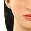 Earcuff 02.210.0736 Oro Laminado, con Blanca Zirconia Cubica, Pulido, Tono Dorado