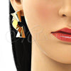 Arete Dormilona 02.213.0405 Oro Laminado, Pulido, Tono Dorado