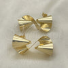 Arete Dormilona 02.213.0405 Oro Laminado, Pulido, Tono Dorado