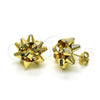 Arete Dormilona 02.213.0420 Oro Laminado, Pulido, Tono Dorado