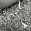 Gargantilla Elegante 04.402.0009.18 Plata Rodinada, Diseño de Snake y Bola, con Zirconia Cubica Blanca, Pulido, Tono Plateado (Grosor 08 MM, 18 Pulgadas de Largo)