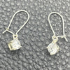 Arete Largo 02.401.0069 Plata Rodinada, con Zirconia Cubica Blanca, Pulido, Tono Plateado