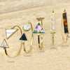 Kit Surtido de 20 Brazaletes con Piedra Natural de Oro Laminado al por mayor — SKU 151265