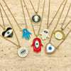 Kit Surtido de 20 Collares de la Suerte de Oro Laminado al por mayor — SKU 151272
