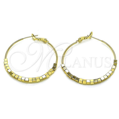 Argolla Mediana 02.213.0448.40 Oro Laminado, Pulido, Tono Dorado