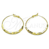 Argolla Mediana 02.213.0448.40 Oro Laminado, Pulido, Tono Dorado