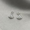 Arete Dormilona 02.399.0054 Plata Rodinada, con Perla Marfil, Pulido, Tono Plateado