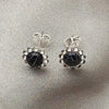 Arete Dormilona 02.397.0042.05 Plata Rodinada, con Perla Negro, Pulido, Tono Plateado