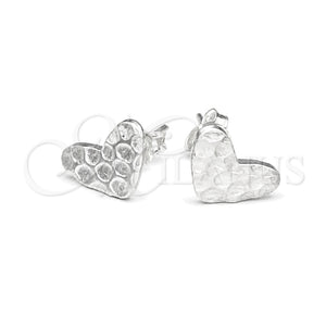Arete Dormilona 02.392.0026 Plata Rodinada, Pulido, Tono Plateado
