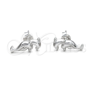 Arete Dormilona 02.392.0029 Plata Rodinada, Diseño de Ãrbol, Pulido, Tono Plateado