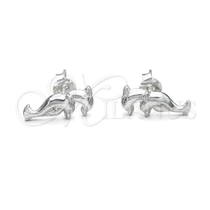 Arete Dormilona 02.392.0029 Plata Rodinada, Diseño de Ãrbol, Pulido, Tono Plateado