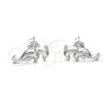 Arete Dormilona 02.392.0029 Plata Rodinada, Diseño de Ãrbol, Pulido, Tono Plateado