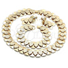 Collar, Pulsera y Dije 06.372.0061 Oro Laminado, Mate, Tono Dorado