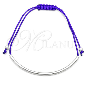 Pulsera Elegante 03.401.0031.07 Plata Rodinada, Pulido, Tono Plateado (7 Pulgadas de Largo)