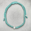 Pulsera Elegante 03.401.0034.07 Plata Rodinada, Diseño de Bola, Pulido, Tono Plateado (7 Pulgadas de Largo)
