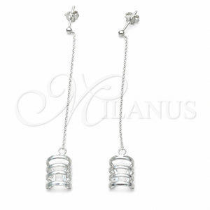 Earcuff 02.407.0018 Plata Rodinada, Pulido, Tono Plateado