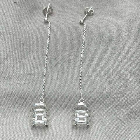 Earcuff 02.407.0018 Plata Rodinada, Pulido, Tono Plateado