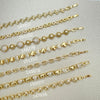 Kit Surtido de 15 Pulseras Elegantes con Zirconia de Oro Laminado al por mayor — SKU 152407