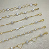 Kit Surtido de 25 Pulseras Modernas con Perlas de Oro Laminado al por mayor — SKU 152408
