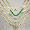 Kit Surtido de 12 Collares Espiga Elegantes de Oro Laminado al por mayor — SKU 152411