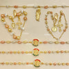 Kit Surtido de 20 Pulseras Rosario de San Judas de Oro Laminado al por mayor — SKU 152526