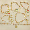 Kit Surtido de 20 Pulseras Rosario de San Judas de Oro Laminado al por mayor — SKU 152541