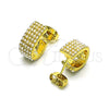 Arete Dormilona 02.379.0048 Oro Laminado, con Marfil Perla, Pulido, Tono Dorado