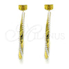 Argolla Mediana 02.379.0053.30 Oro Laminado, Diseño de Torcido, con Marfil Perla, Pulido, Tono Dorado