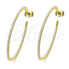 Argolla Mediana 02.379.0055.45 Oro Laminado, con Marfil Perla, Pulido, Tono Dorado